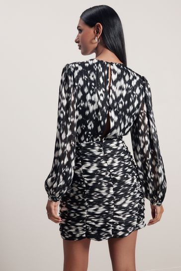 Monochrome dress next clearance