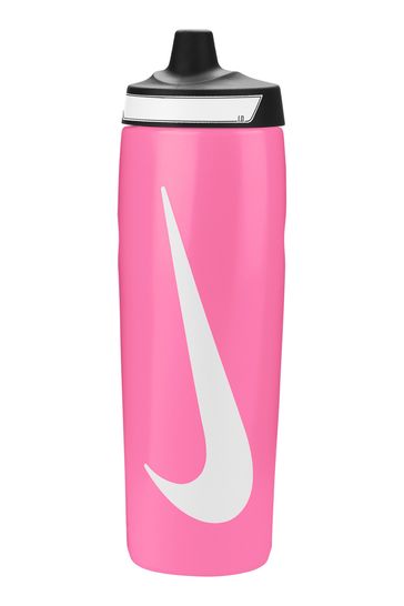 Nike Pink Refuel Grip Water Bottle 710ml