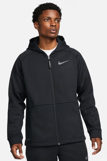 Nike black and clearance grey jacket