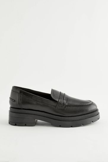Next new arrivals black loafers