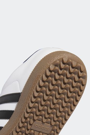 Mens adidas samba white new arrivals