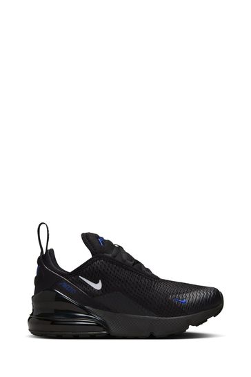 Air max 270 black and white junior hot sale
