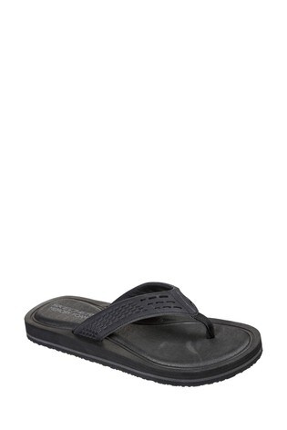 Skechers® Black Tocker Sandals