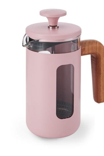 La Cafetiere Pink Pisa 3 Cup Glass Cafetiere