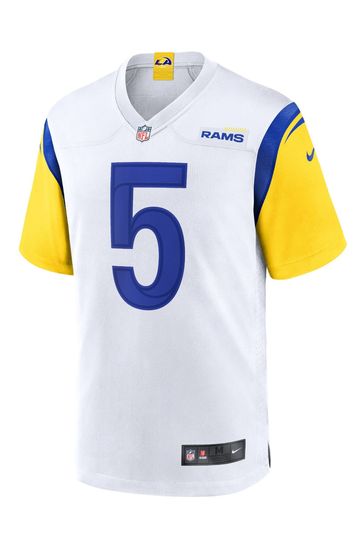 Buy Nike White NFL Los Angeles Rams Game Alternate Jersey Jalen