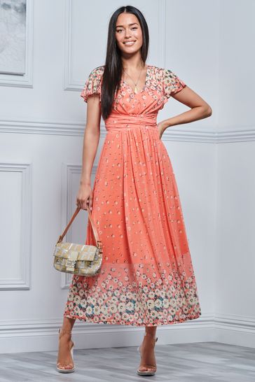 Mesh 2025 dress floral