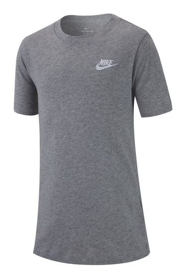 Nike grey store t shirt