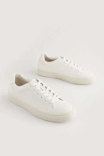 White minimal trainers online