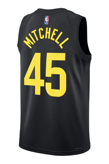 Donovan mitchell throwback jazz jersey hot sale