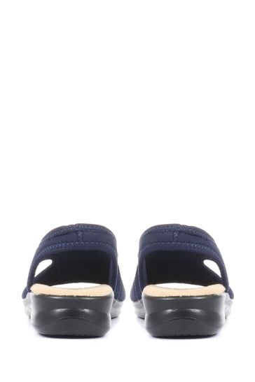Stretch cheap slide sandals