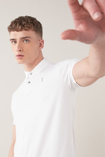 Buy Navy White Burgundy Jersey Polo Shirts 3 Pack from Next USA