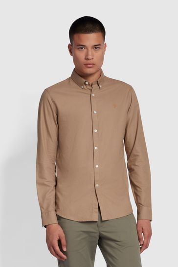 Farah brewer shop long sleeve shirt