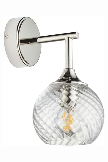 Gallery Home Bright Nickel Lexi Wall Light