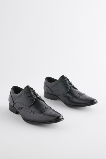 Pointed toe brogues store