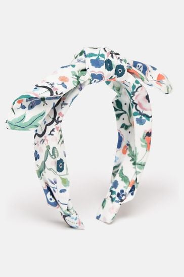 Joules Shelley Floral Girls' Printed Headband