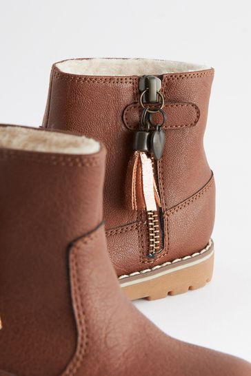 Next girls tan boots cheap
