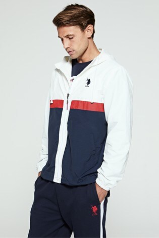 us polo windcheater jacket