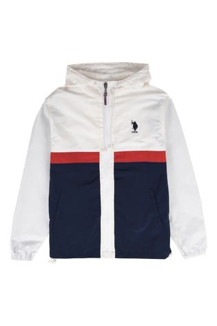 us polo windcheater jacket