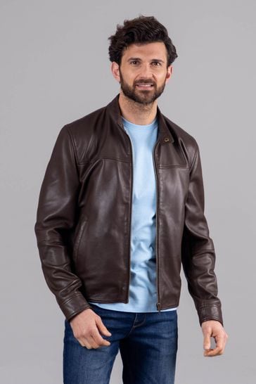 Lakeland Leather Corby Leather Brown Jacket