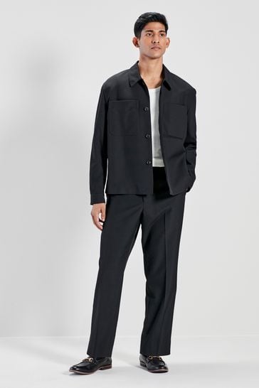 Buy Black Smart Jogger Trousers from Next Bahrain