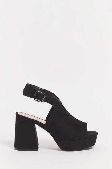 Booties with on sale front cut out