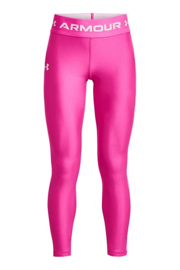 Under armour pink top leggings