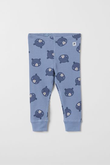 Blue online bear leggings