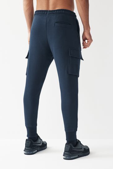 Navy cotton clearance joggers