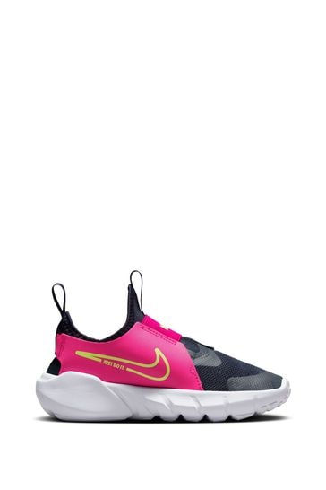 Pink and navy nike shoes top
