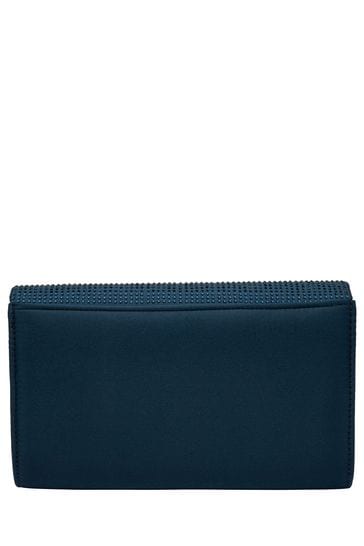 Ravel Blue Clutch Bag with Chain