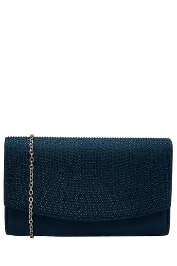 Blue clutch purse on sale