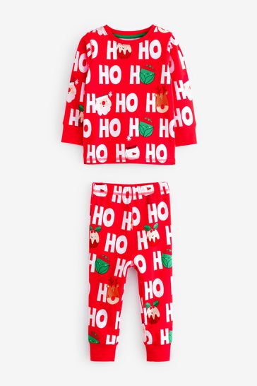 Ho ho ho christmas pajamas best sale