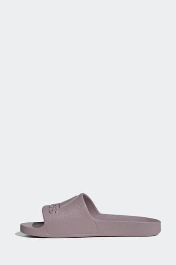 Adilette aqua slides hotsell purple