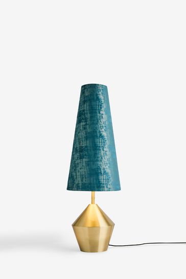 Clarke and Clarke Blue/Gold Lenora Table Lamp