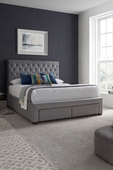Kaydian Grey Vindolanda Footend Drawer Bed