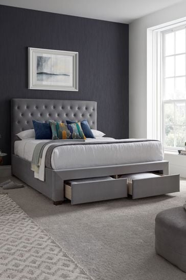 Kaydian Grey Vindolanda Footend Drawer Bed