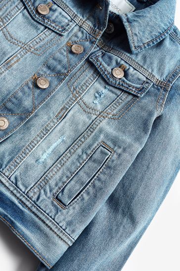Buy Mid Blue 100 Cotton Western Jacket 3 16yrs from Next Bahrain