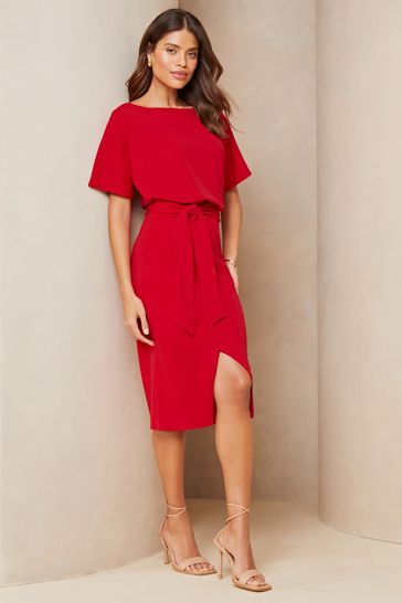 Lipsy mirror kimono sleeve dress sales