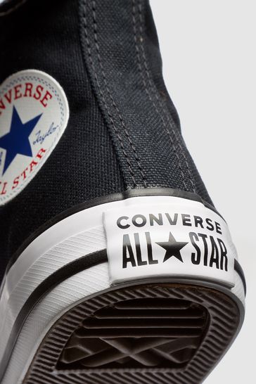 Junior black converse high tops shop