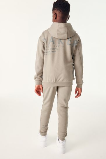 Baker by Ted Baker Grey Hoodie and Jogger Set