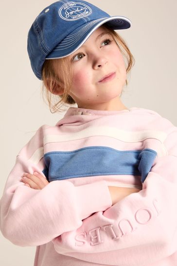 Joules on sale pink sweatshirt
