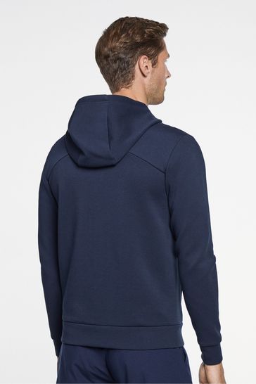 Blue best sale sweat jacket