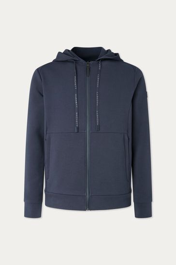 Blue sweat jacket deals
