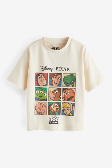 Cream Toy Story Short Sleeve T-Shirt (3mths-8yrs)