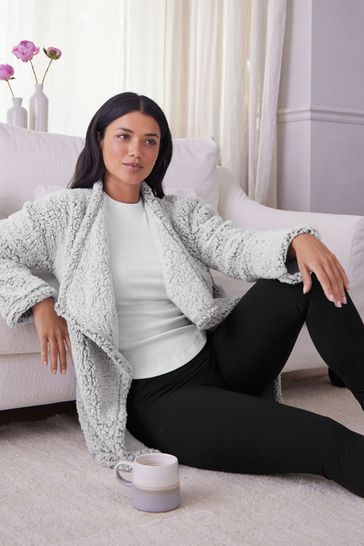 Grey teddy 2025 sweater