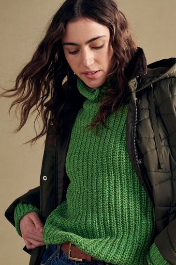 Barbour store green jumper