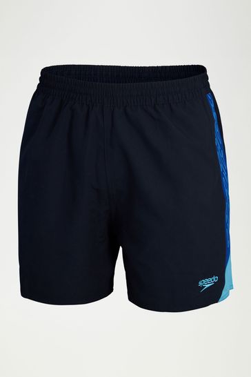 Speedo Mens Blue HyperBoom Splice 16 Watershorts