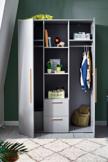 Grey shop wardrobe next