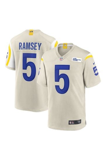 Men's Nike Jalen Ramsey White Los Angeles Rams Game Jersey