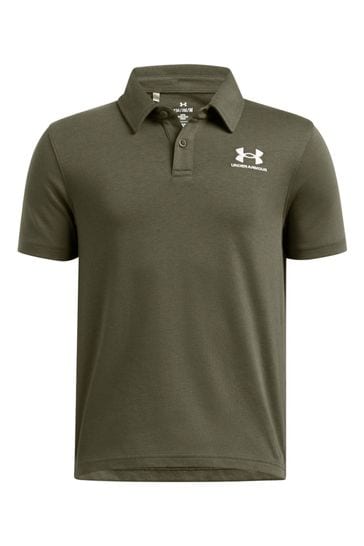 Under Armour Green Icon Polo